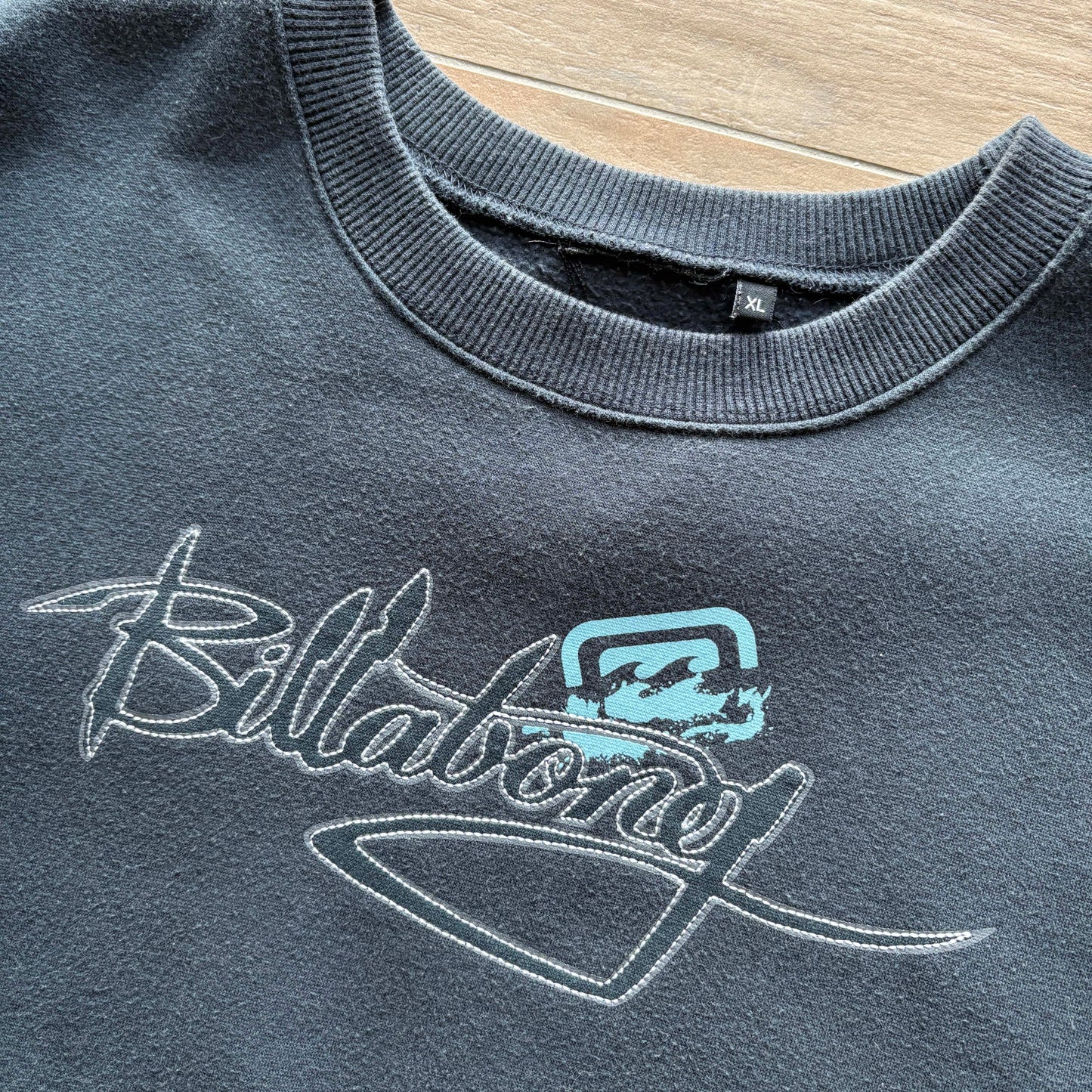 Y2K Billabong Spellout Jumper | XL