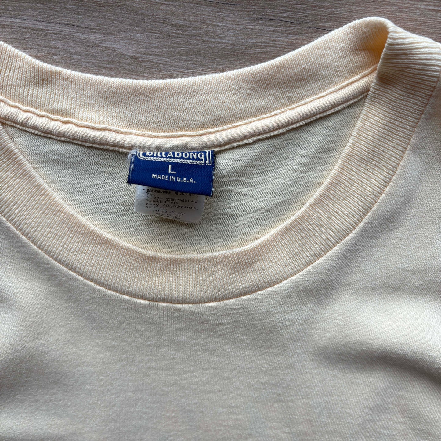 Y2K Billabong Spellout T-Shirt | L