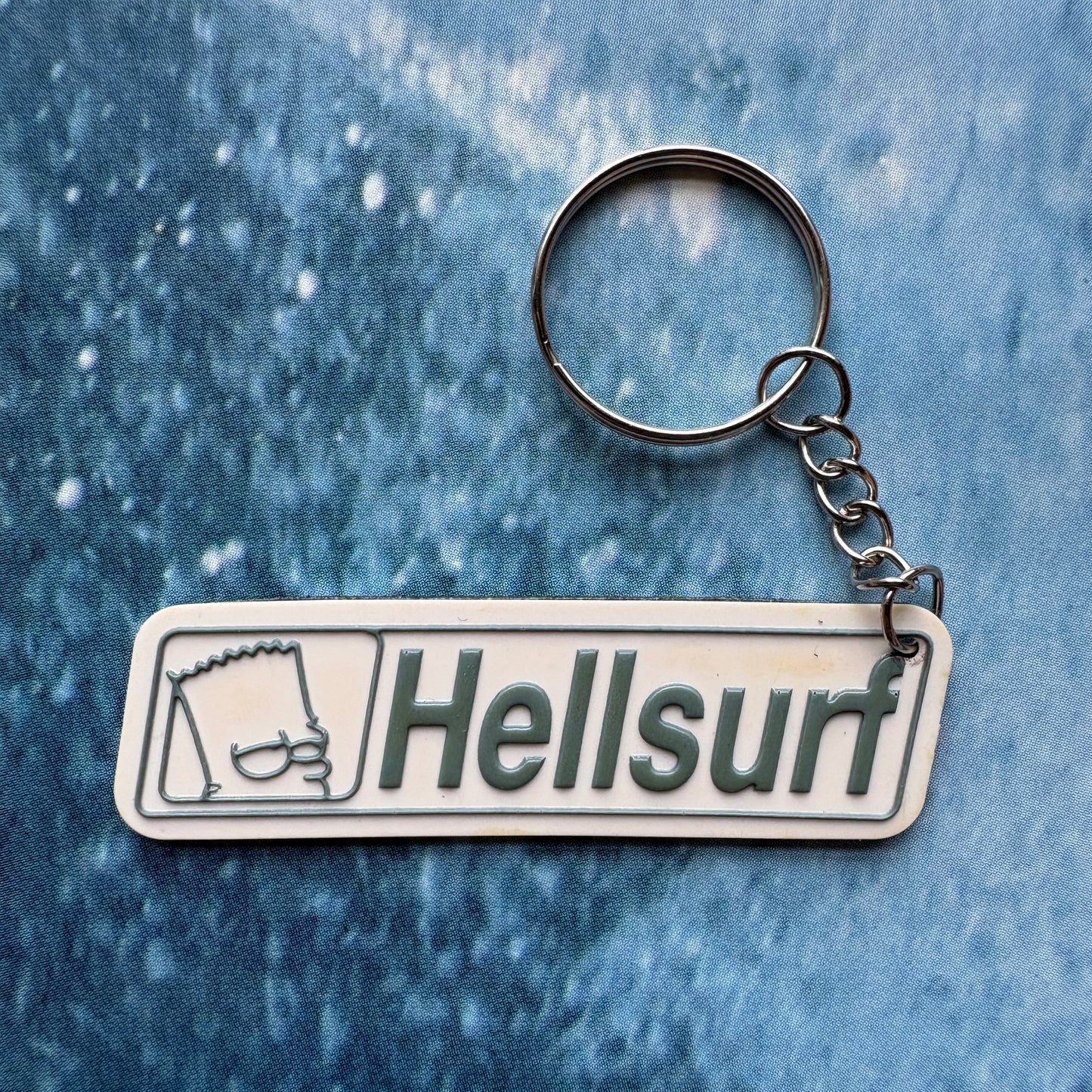 90s Hellsurf Keyring