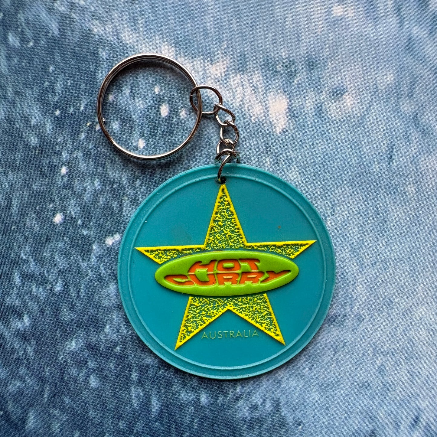 90s Hot Curry Keyring