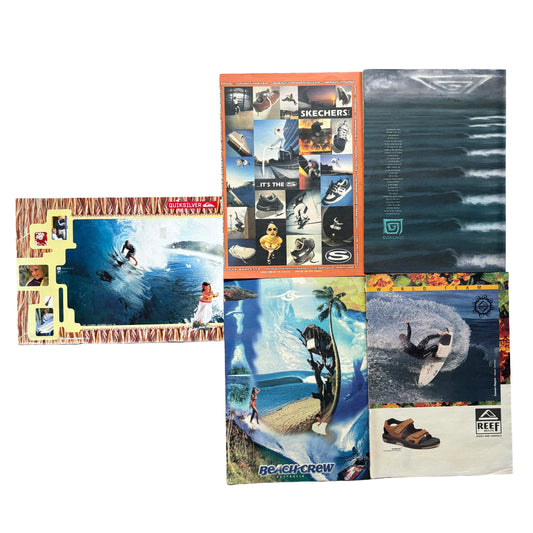 Vintage Surf Poster Pack 5.10 | A3