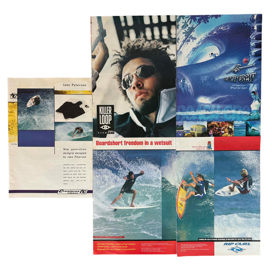 Vintage Surf Poster Pack 5.16 | A3