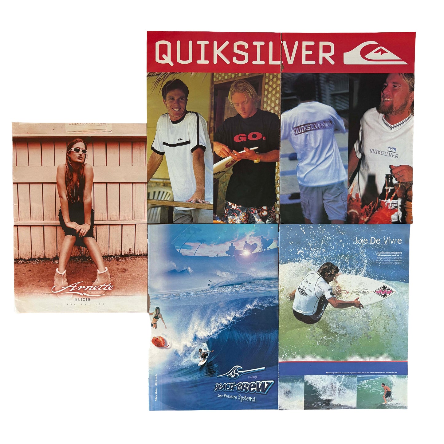 Vintage Surf Poster Pack 5.17 | A3