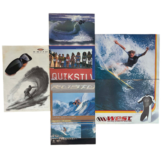 Vintage Surf Poster Pack 5.19 | A3