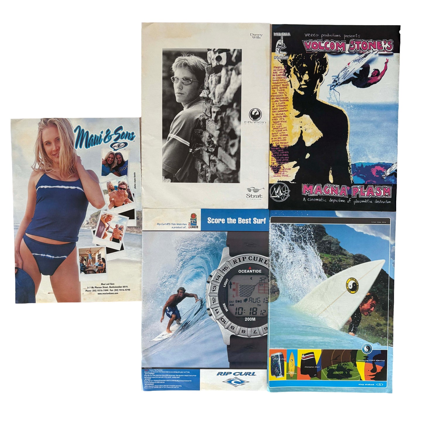 Vintage Surf Poster Pack 5.20 | A3