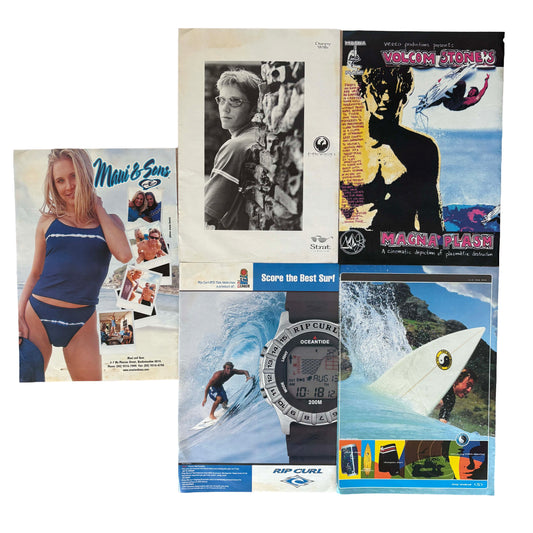 Vintage Surf Poster Pack 5.20 | A3