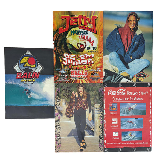 Vintage Surf Poster Pack 5.22 | A3