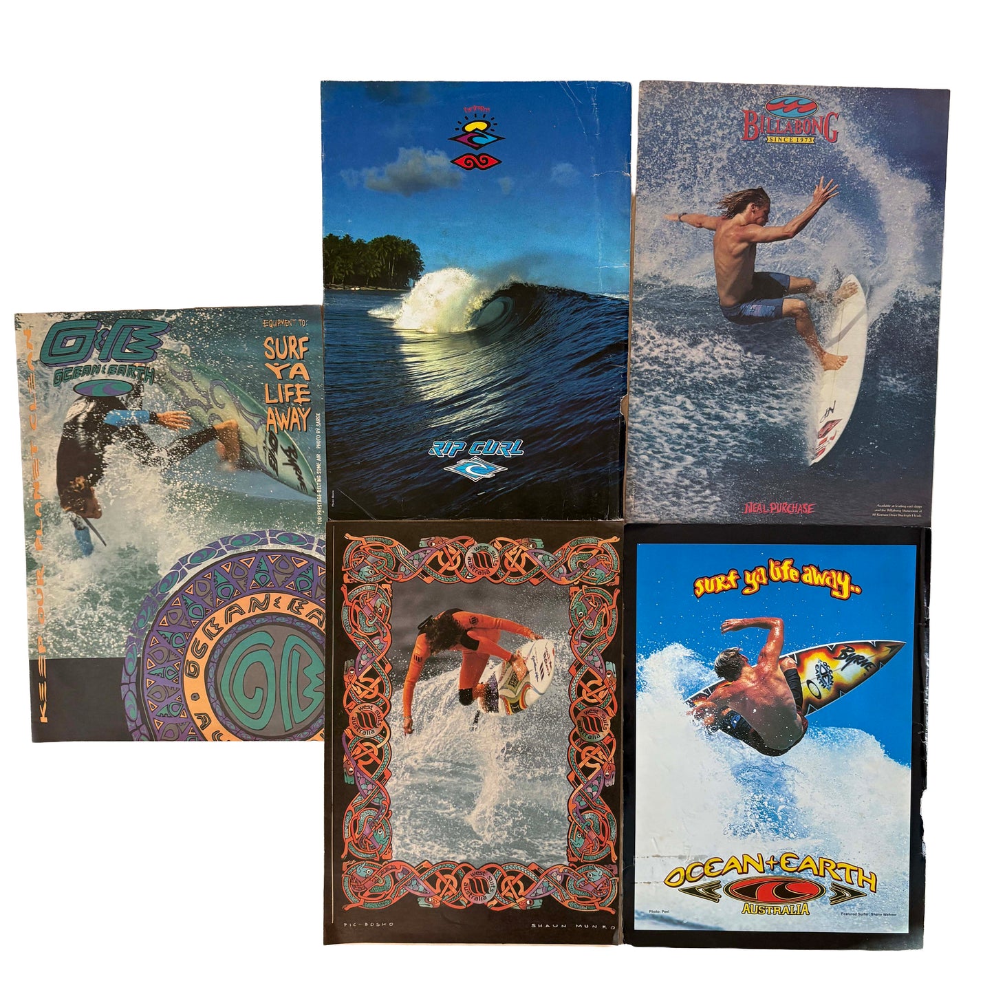 Vintage Surf Poster Pack 5.24 | A3