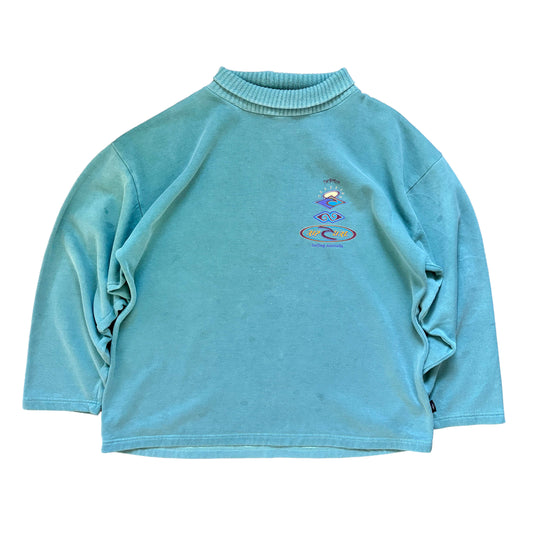 RARE 90s Rip Curl Turtleneck Jumper | XL