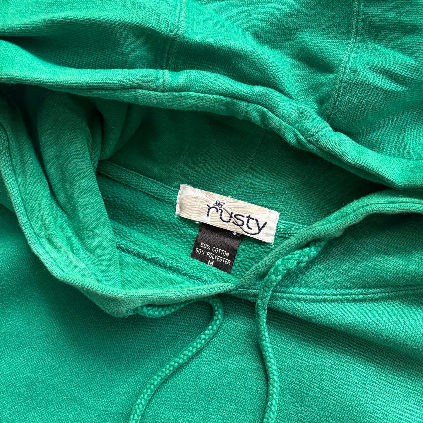 Y2K Vintage Rusty Flowers Hoodie | M