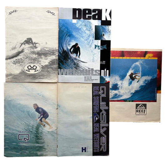 Vintage Surf Poster Pack 6.1 | A3