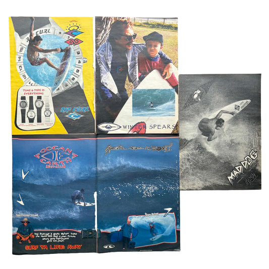Vintage Surf Poster Pack 6.11 | A3
