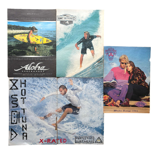 Vintage Surf Poster Pack 6.16 | A3