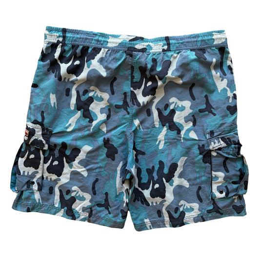 2000s Billabong Camo Shorts | W34"