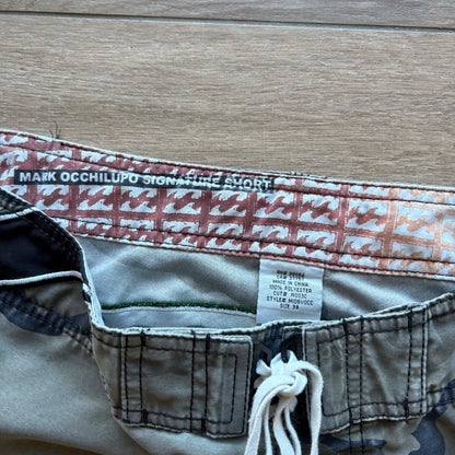 Vintage Occy Signature Camo Boardies | W38" - Volant Vintage