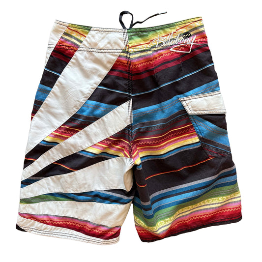 Y2K Billabong Andy Irons Rising Sun Boardies | W28"