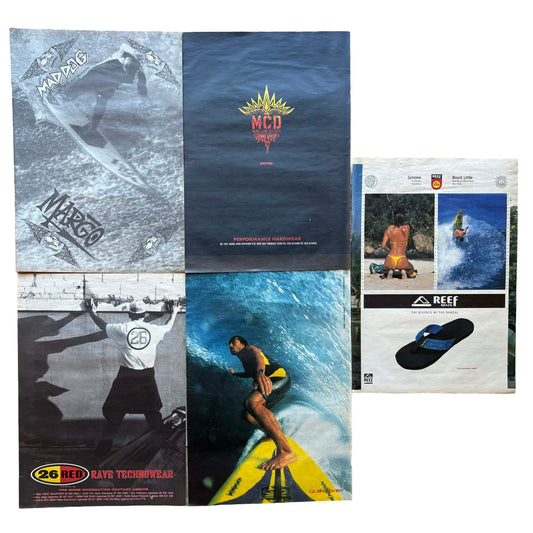 Vintage Surf Poster Pack 7.13 | A3 - Volant Vintage