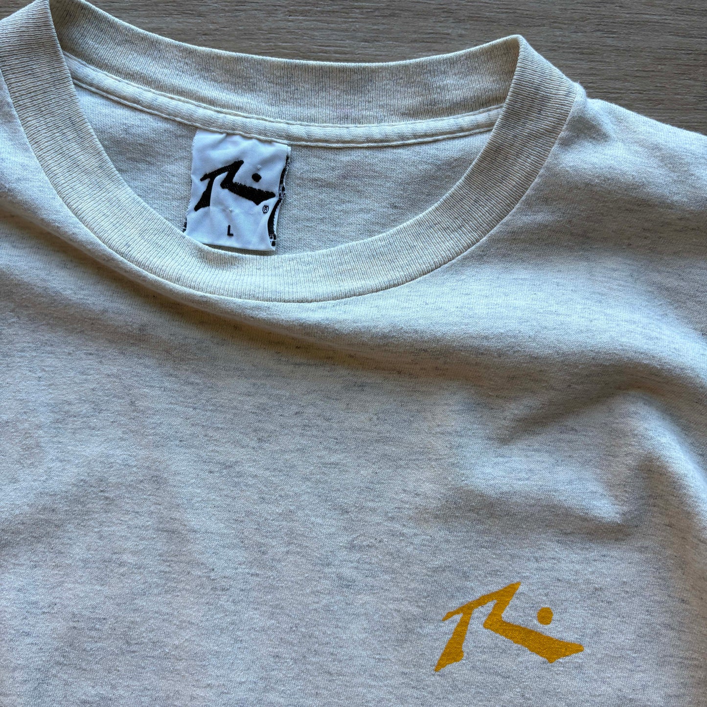 1995 Rusty Wave Graphic Surf T-Shirt | L - Volant Vintage