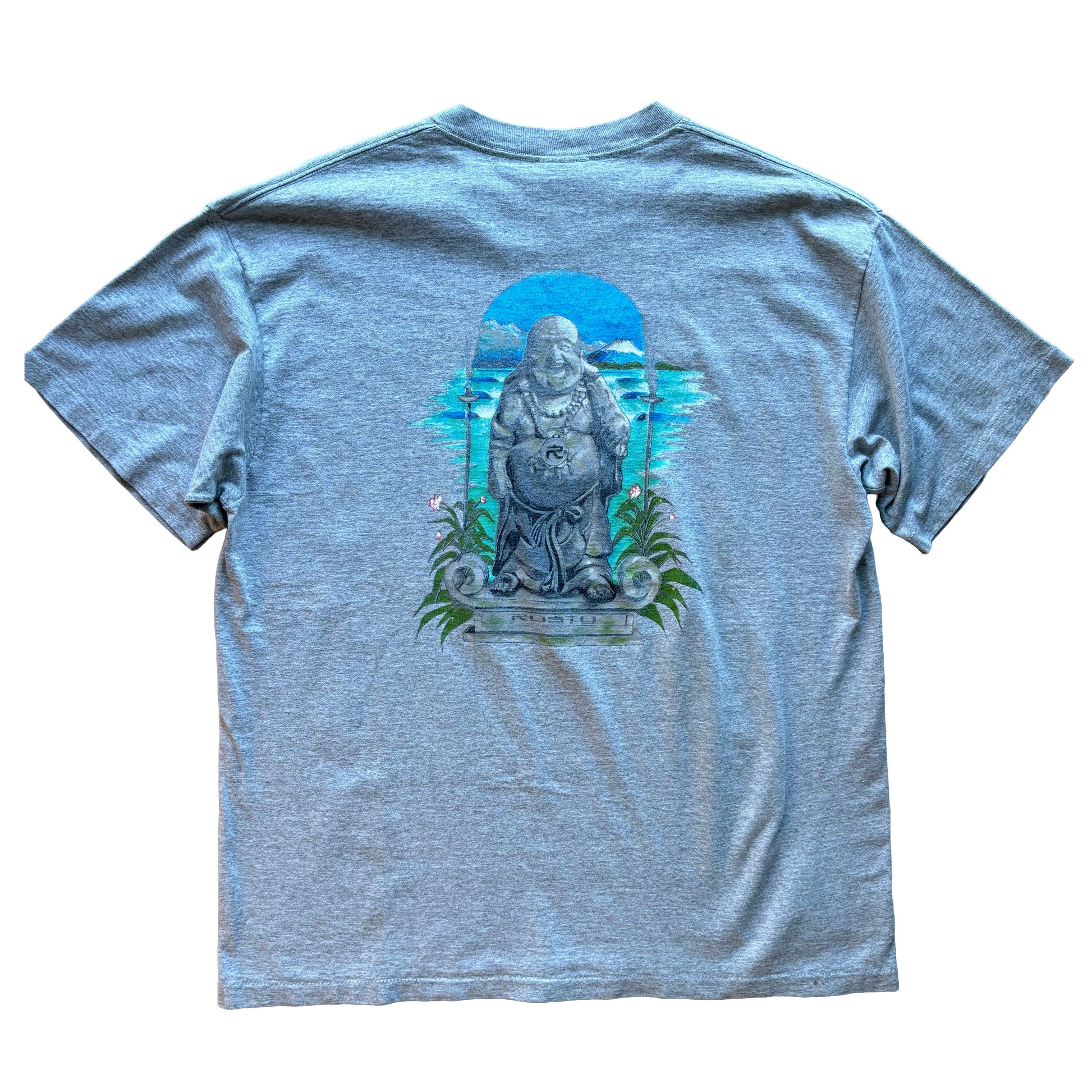 1995 Rusty Buddha T-Shirt | L - Volant Vintage