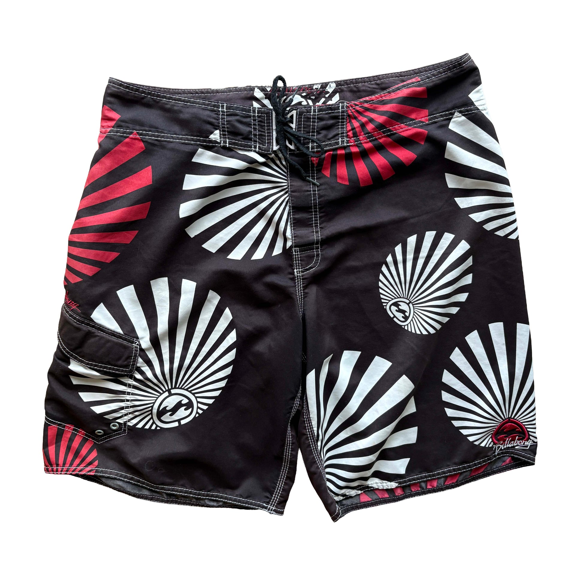 Vintage Billabong Circle Boardies | W38" - Volant Vintage