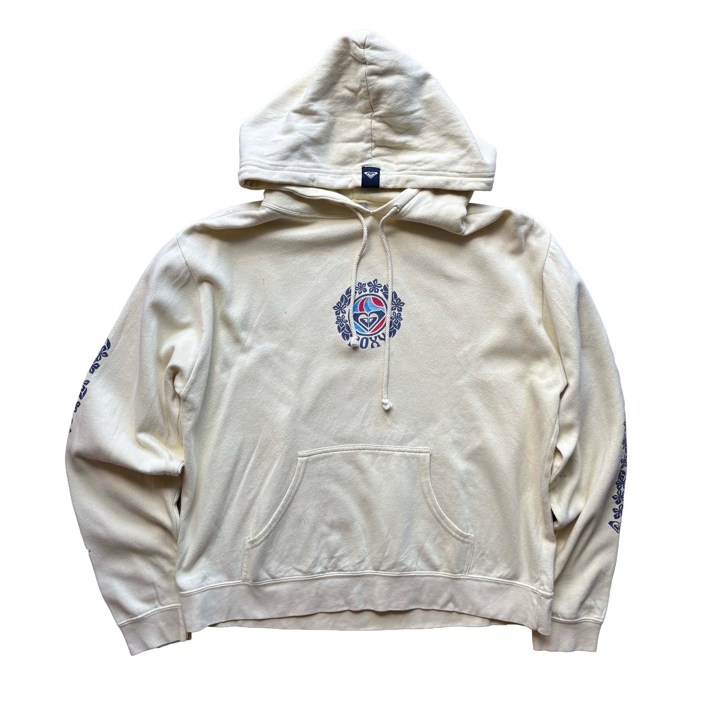 Vintage Roxy Logo Hoodie | WMNS L - Volant Vintage