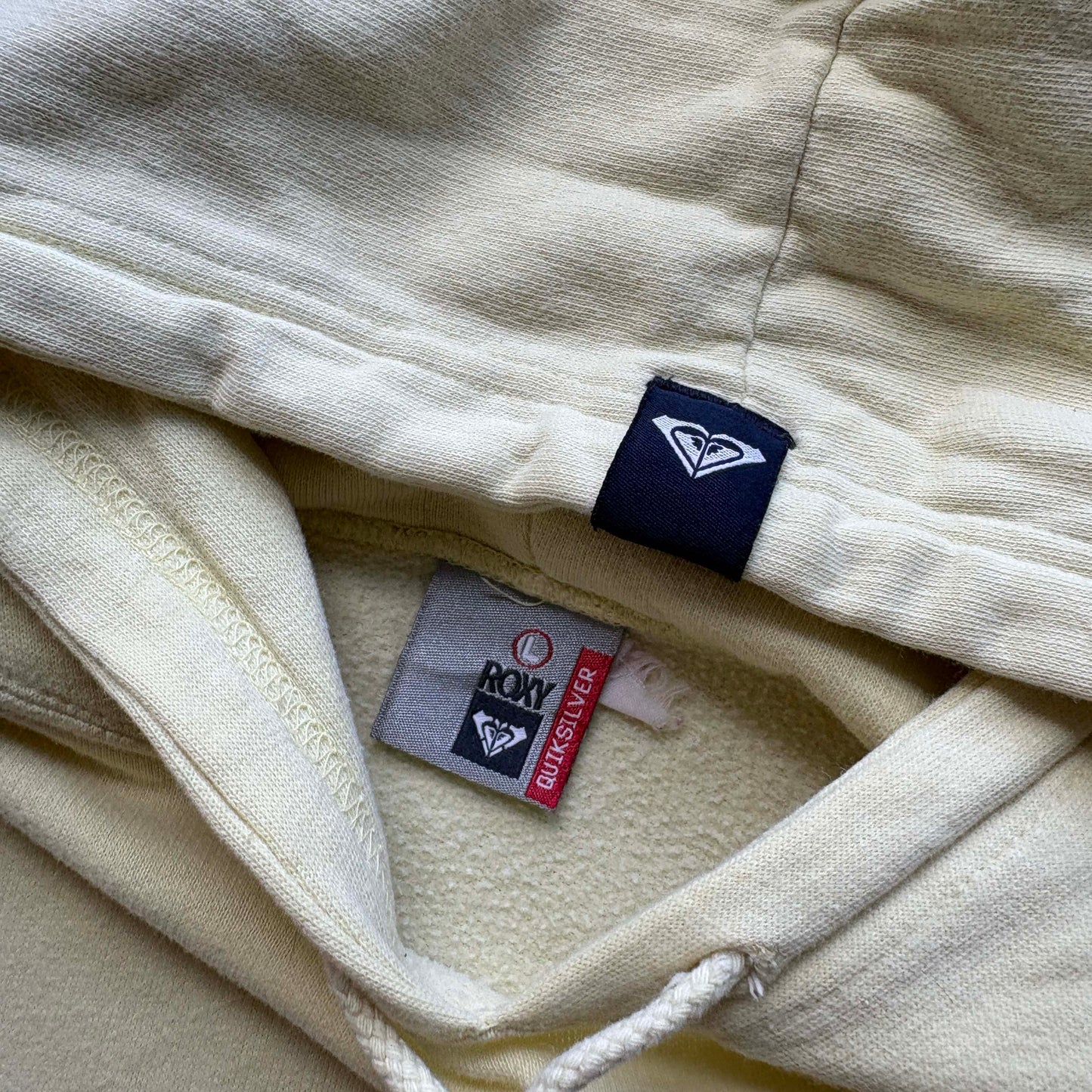 Vintage Roxy Logo Hoodie | WMNS L - Volant Vintage