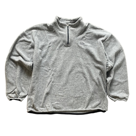 Quiksilver Polartec Fleece 1/4 zip jumper | XL