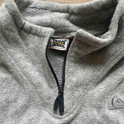 Quiksilver Polartec Fleece 1/4 zip jumper | XL