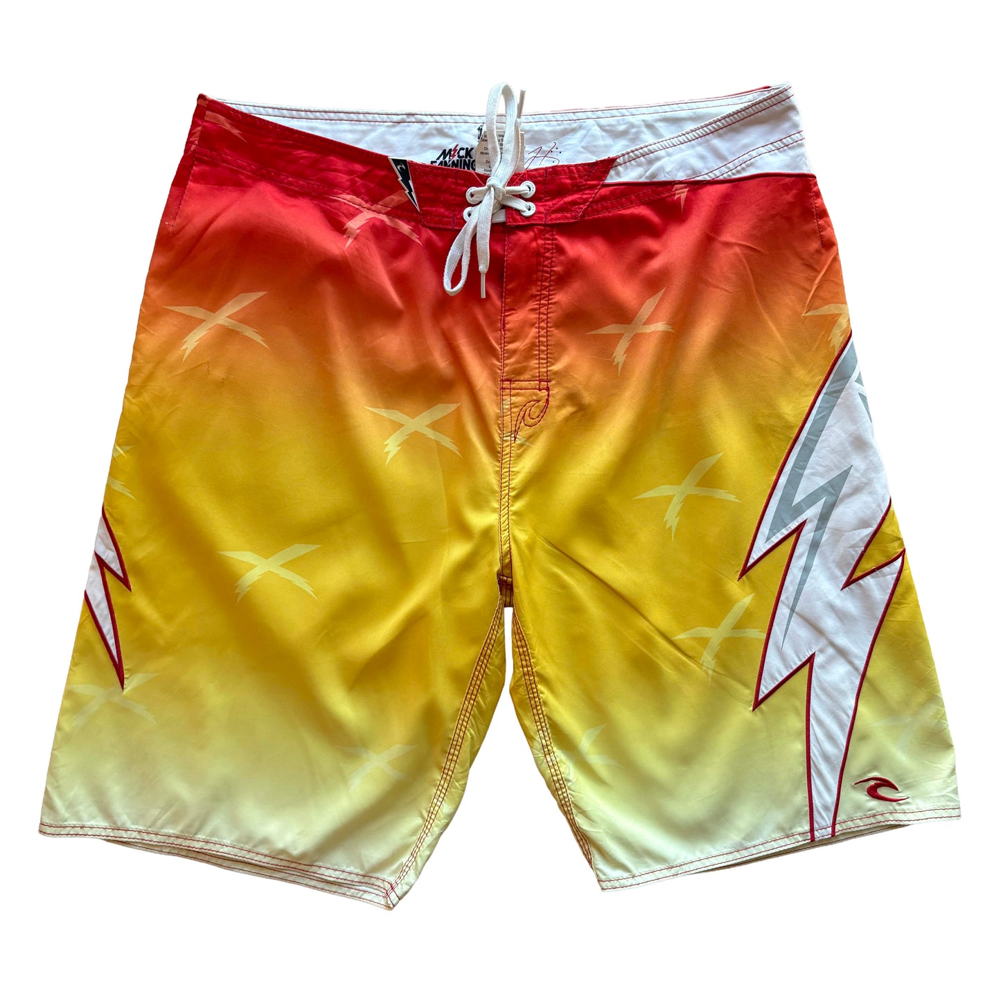 Y2K Mick Fanning Pro Model Boardies | W38" - Volant Vintage