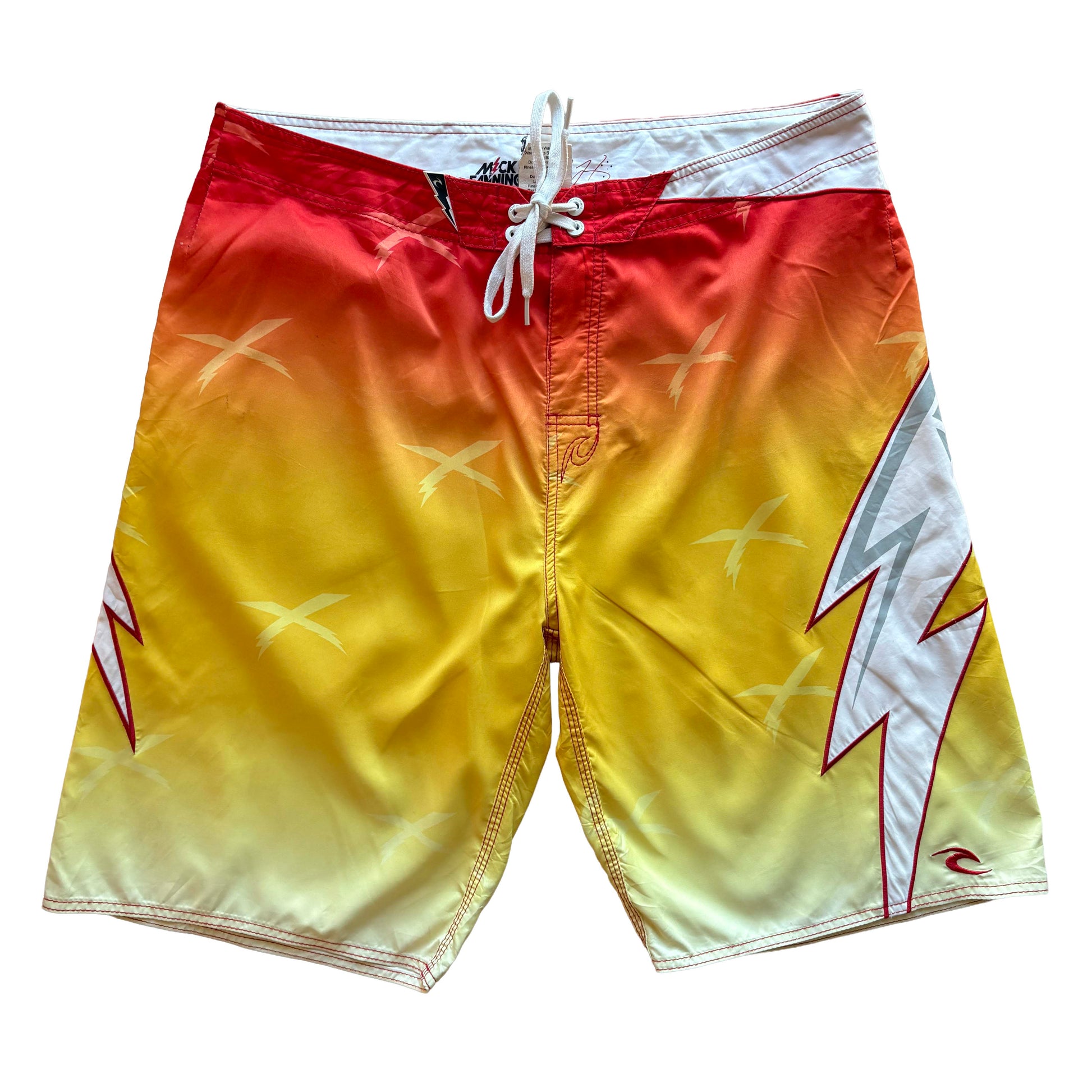 Y2K Mick Fanning Pro Model Boardies | W38" - Volant Vintage