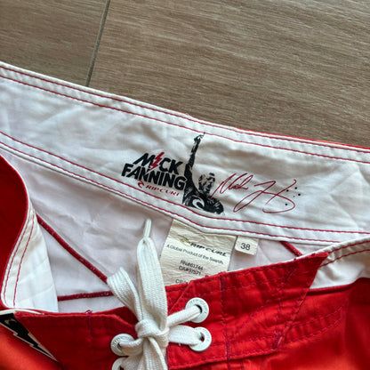 Y2K Mick Fanning Pro Model Boardies | W38" - Volant Vintage
