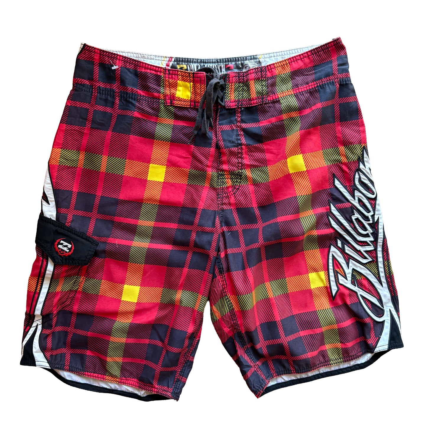 Vintage Occy Signature Tartan Boardies | W34" - Volant Vintage