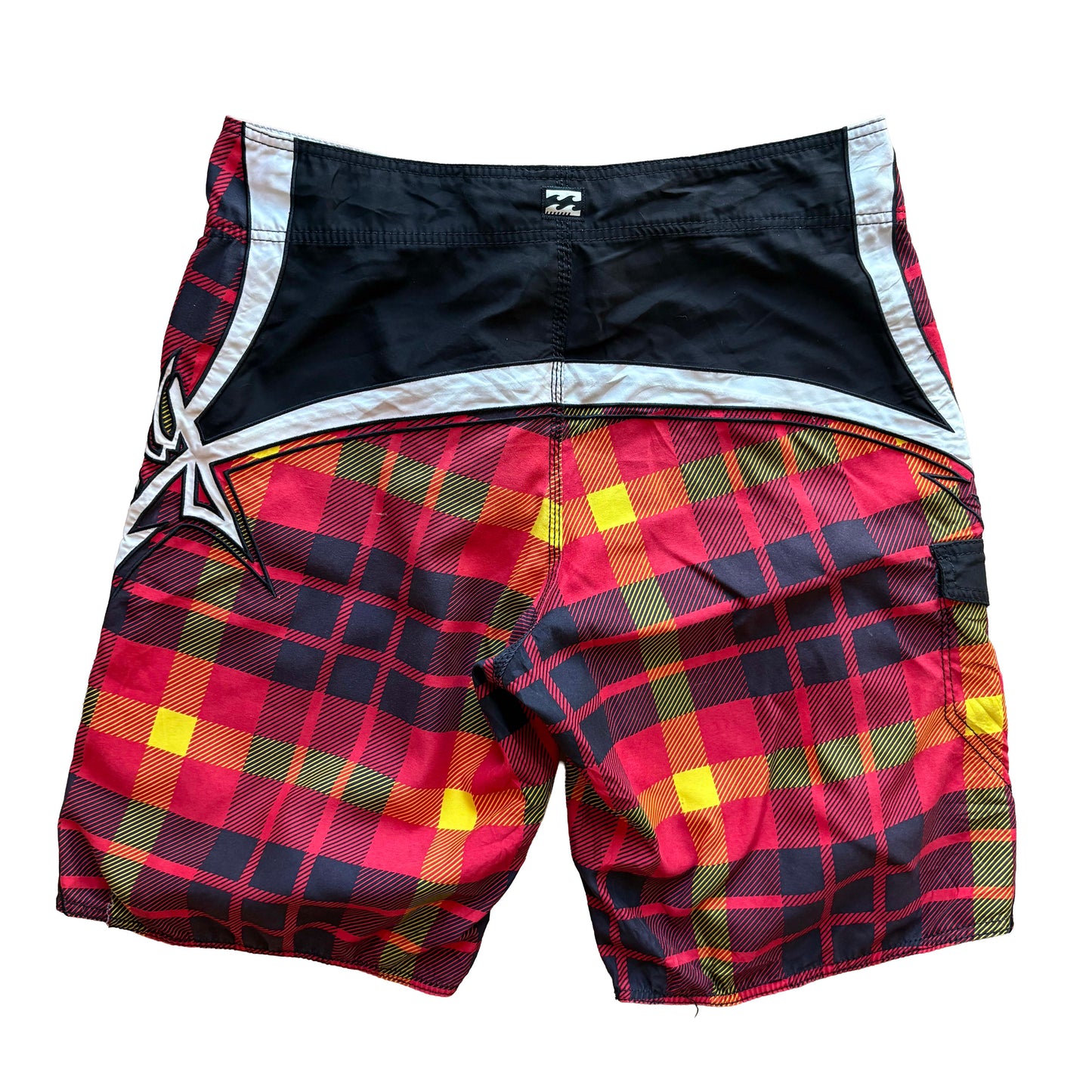 Vintage Occy Signature Tartan Boardies | W34" - Volant Vintage