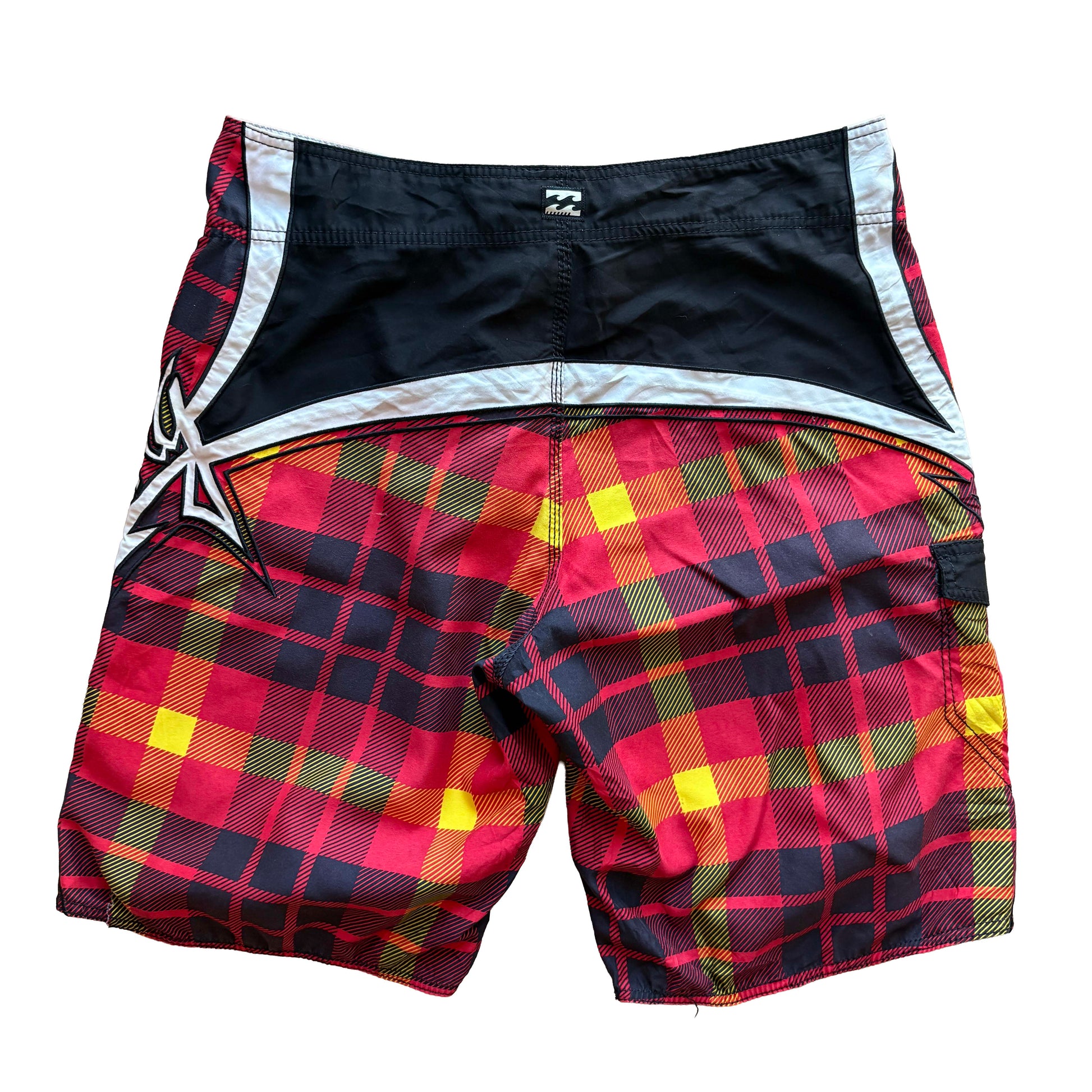 Vintage Occy Signature Tartan Boardies | W34" - Volant Vintage