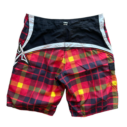 Vintage Occy Signature Tartan Boardies | W34" - Volant Vintage