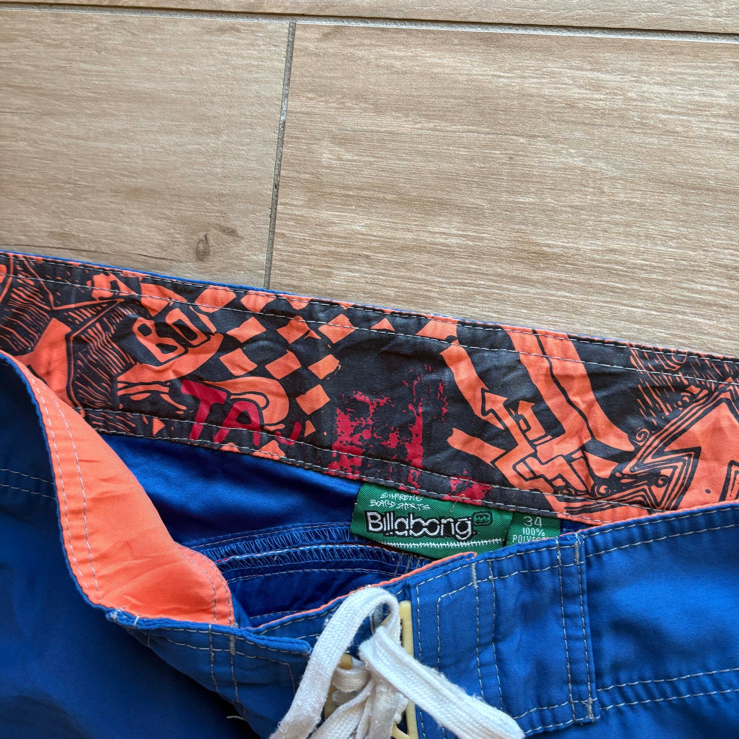 Y2K Billabong Spellout Boardies | W34" - Volant Vintage