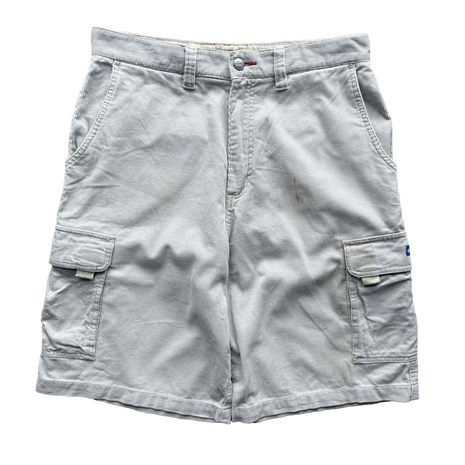 Y2K Quiksilver Cargo Corduroy Shorts | W32" - Volant Vintage