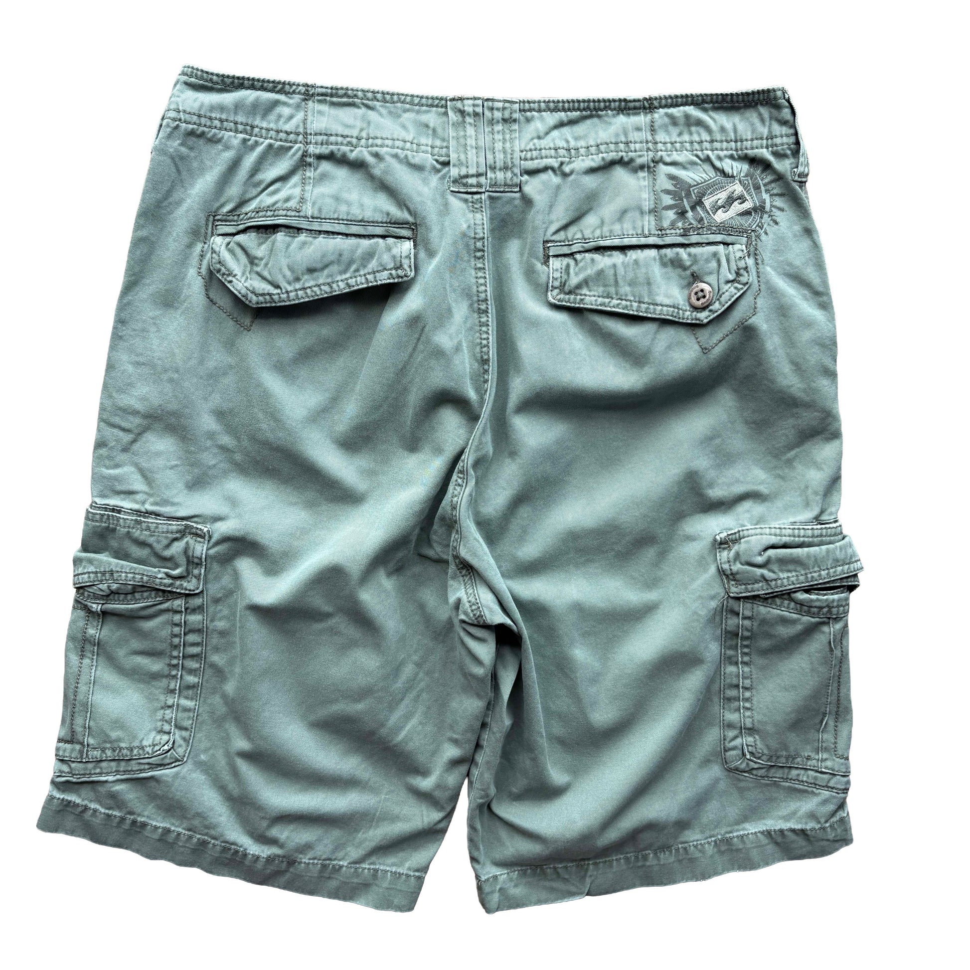 Y2K Billabong Built to Thrash Cargo Shorts | W34" - Volant Vintage