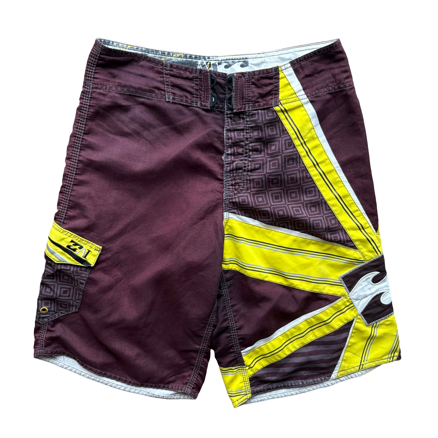 Y2K Billabong Andy Irons Shogun Boardies | W30"