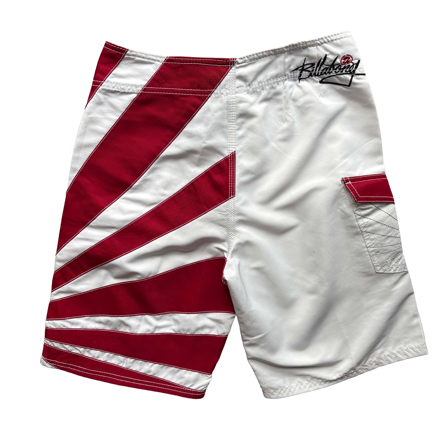Y2K Billabong Andy Irons Rising Sun Boardies | W29"