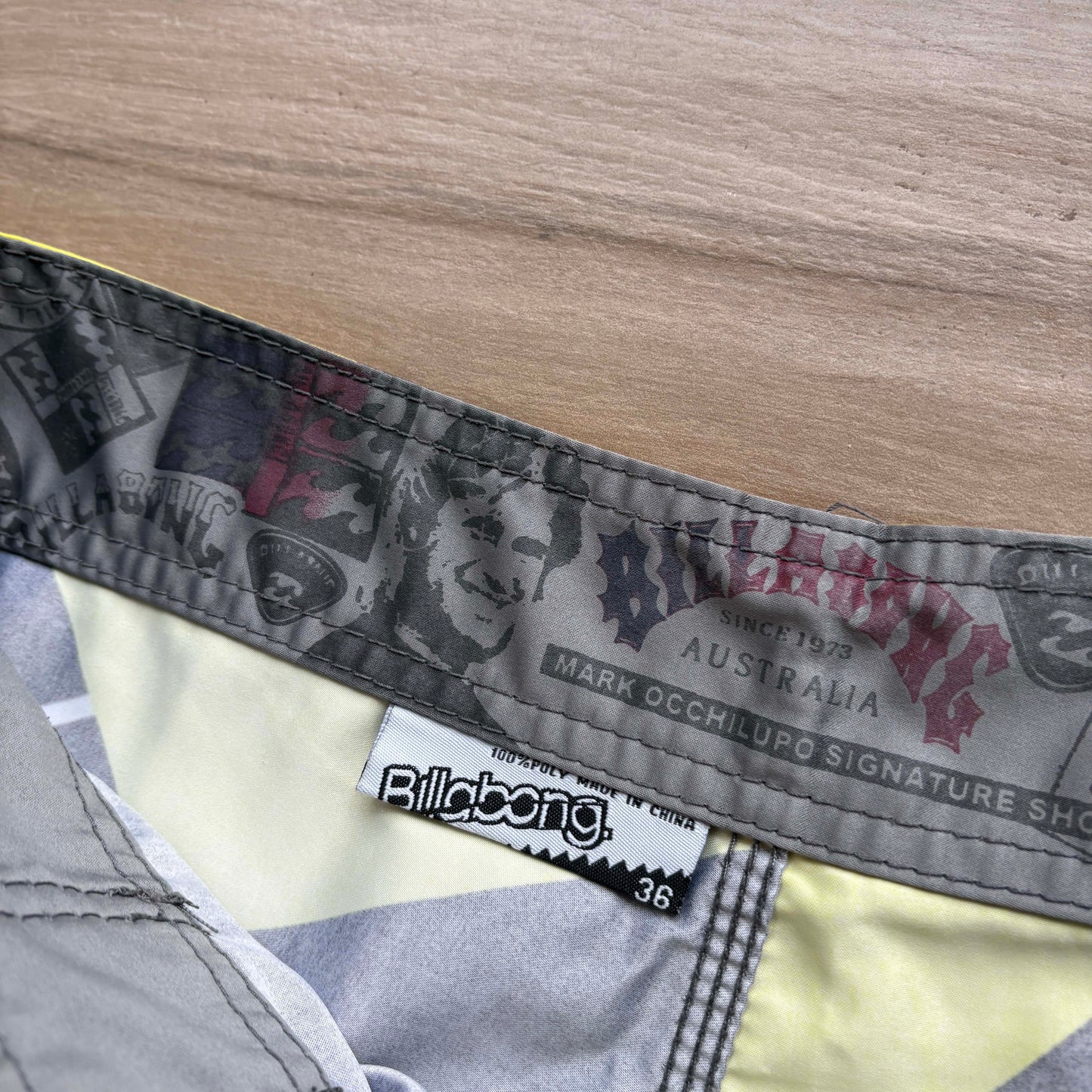 2000s Billabong Geometric Boardies | W36"