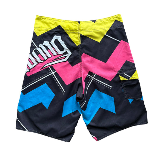 2000s Billabong Geometric Boardies | W36"