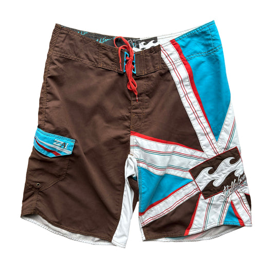 Y2K Billabong Andy Irons Shogun Boardies | W34"