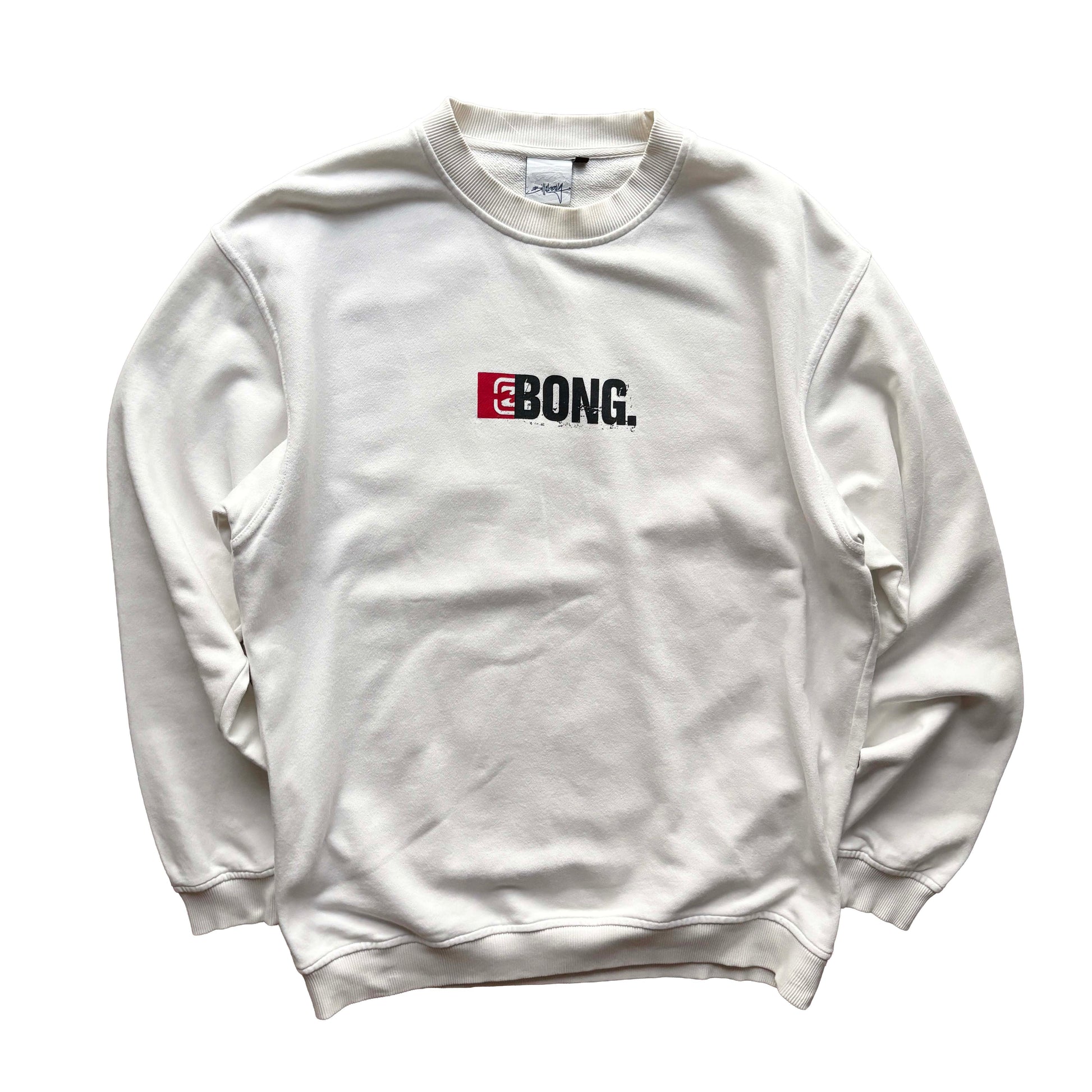 Y2K Billabong BONG Crewneck Jumper L - Volant Vintage