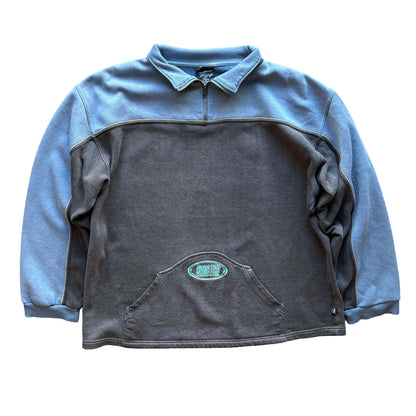 90s Hang Ten 1/4 Zip Jumper XL - Volant Vintage