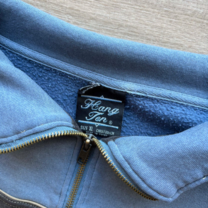 90s Hang Ten 1/4 Zip Jumper XL - Volant Vintage