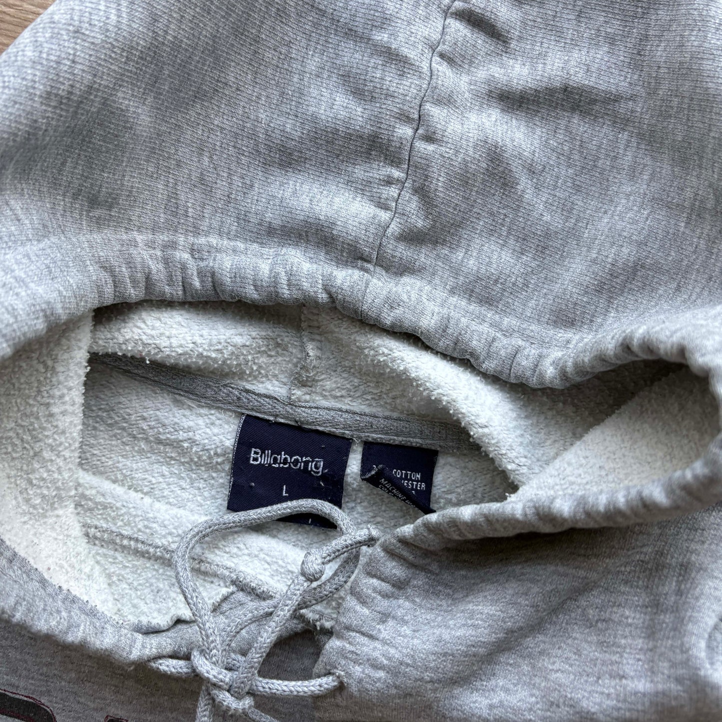 Y2K Billabong Spellout Hoodie | L - Volant Vintage