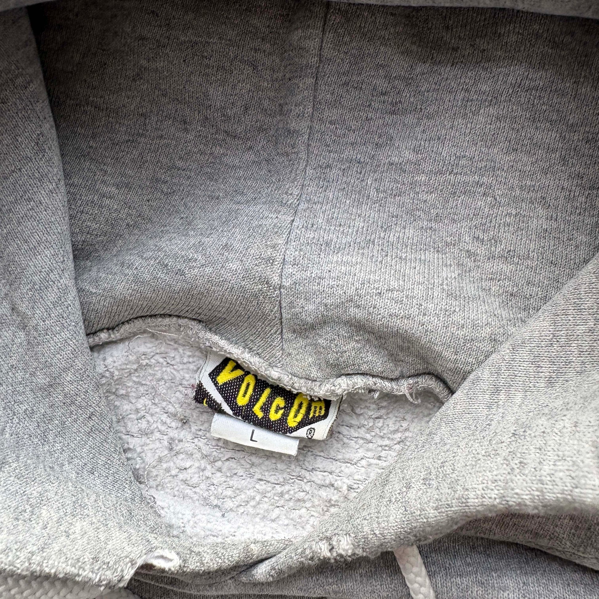 Y2K Volcom Spellout Hoodie | L - Volant Vintage