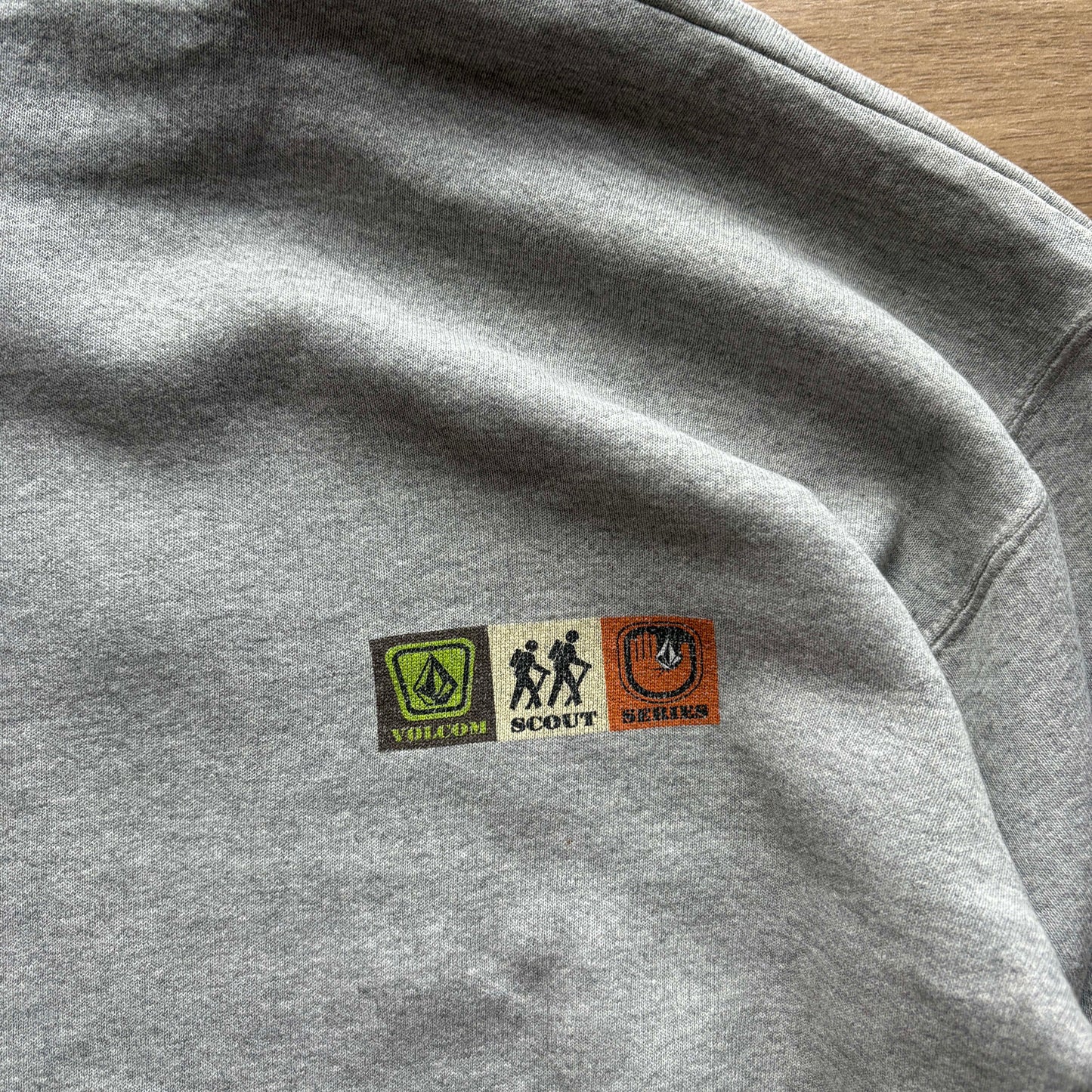 Y2K Volcom Spellout Hoodie | L - Volant Vintage