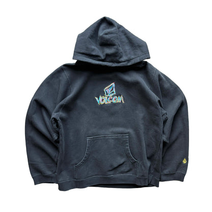 Vintage Volcom Logo Hoodie S - Volant Vintage